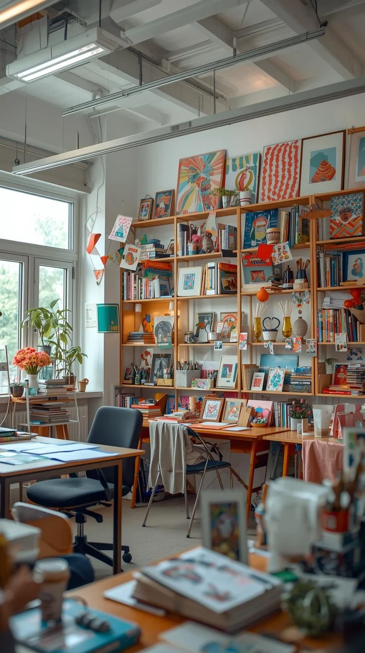 Creative studio workspace